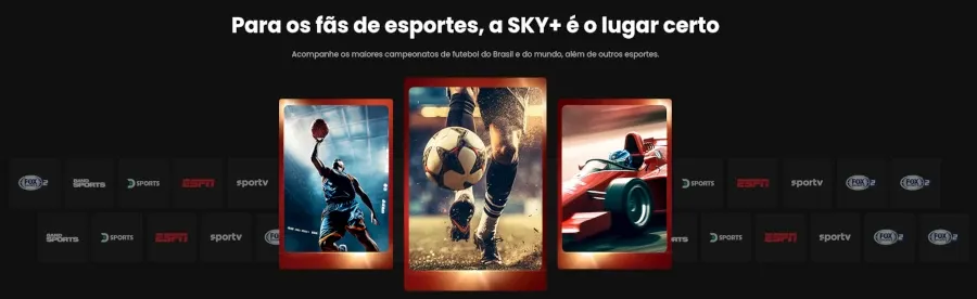 Sky+ Tv - Para os fãs de futebol